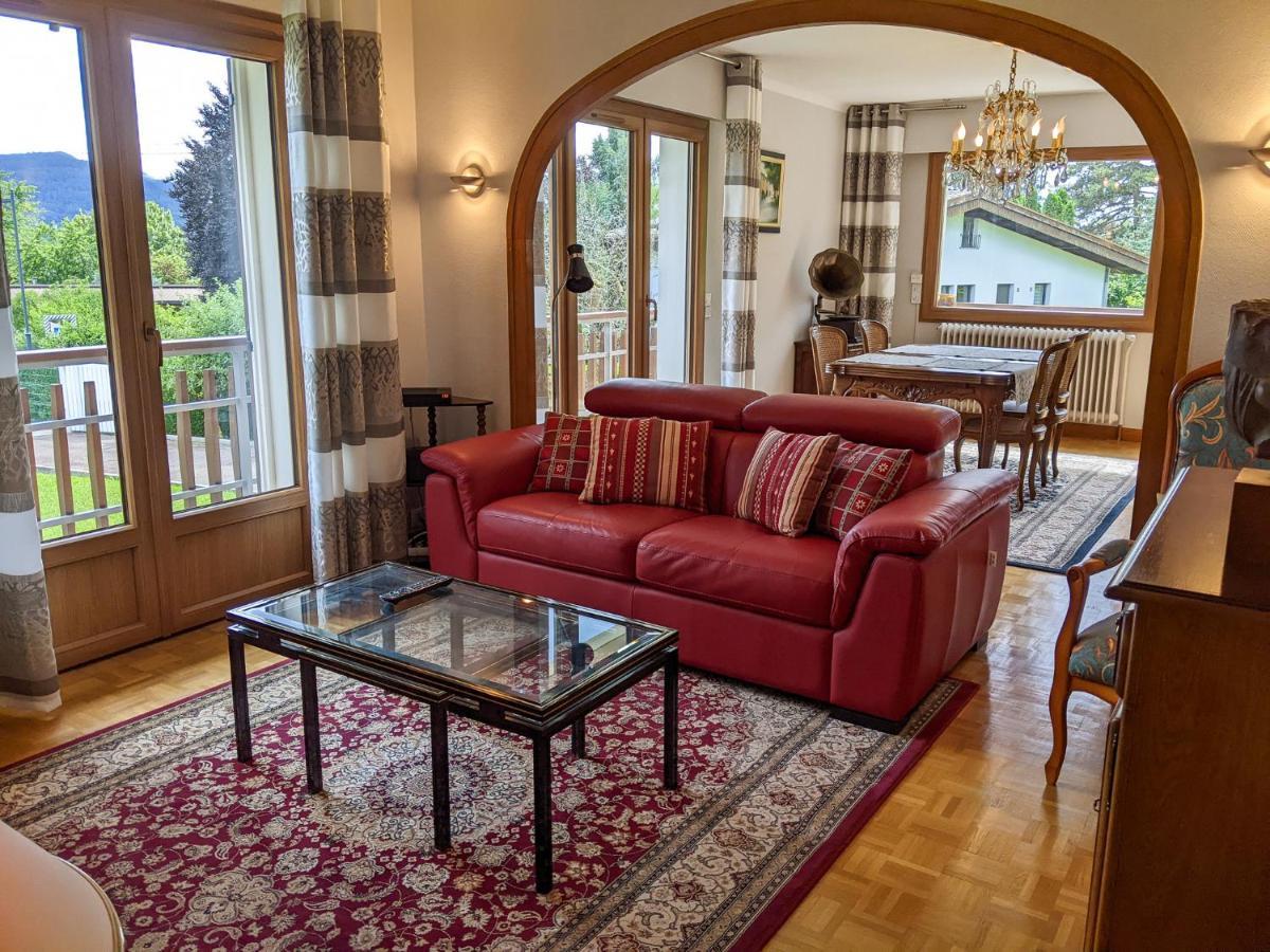 Le Vintage Grand Appartement 4 Etoiles Avec Jardin Proche Du Lac Annecy Kültér fotó