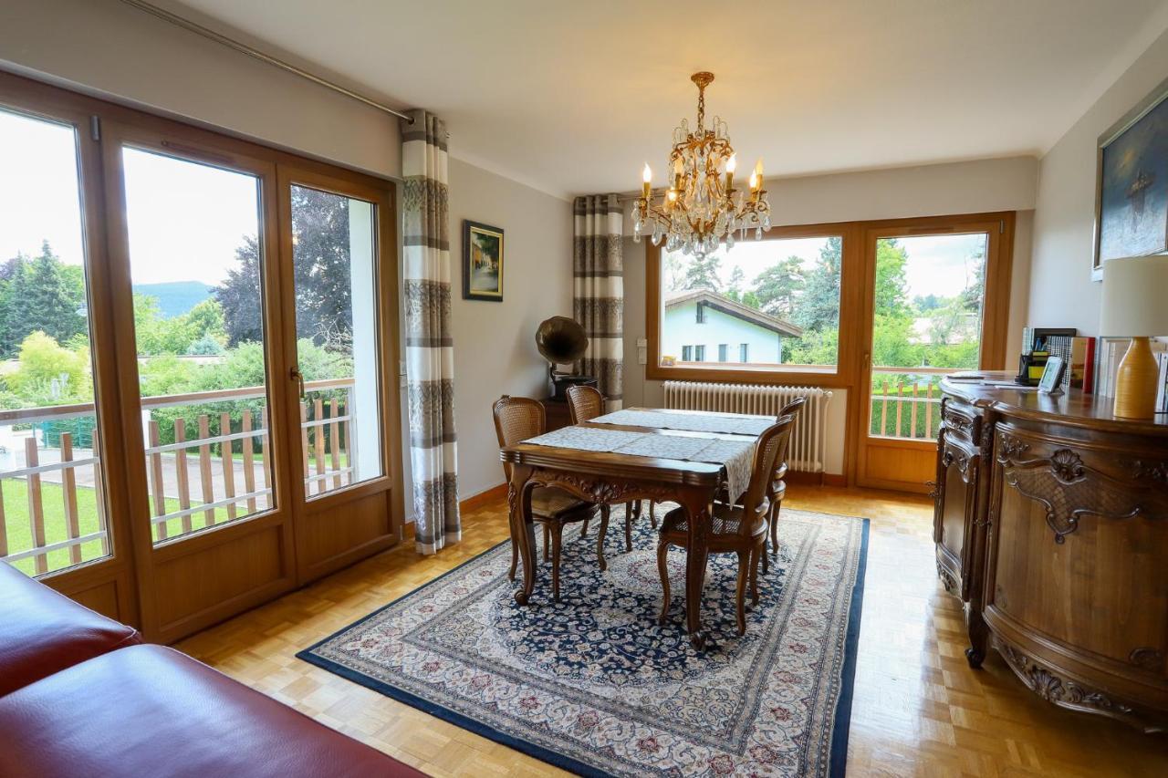 Le Vintage Grand Appartement 4 Etoiles Avec Jardin Proche Du Lac Annecy Kültér fotó
